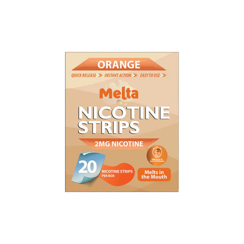 Melta Nicotine Strips Orange