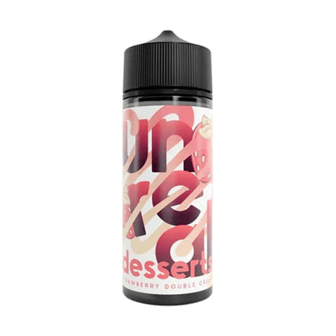 Unreal Desserts Strawberry Double Cream 100ml 0mg