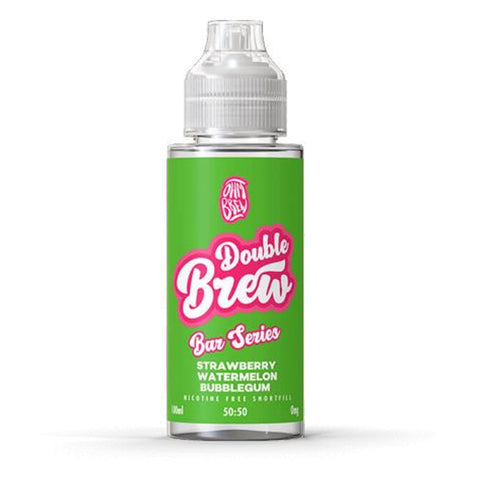 Double Brew Strawberry watermelon Bubblegum 100ml 0mg