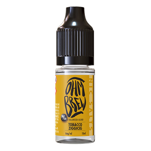 Ohm Brew Nic Salts Tobacco Ziggicig 10ml