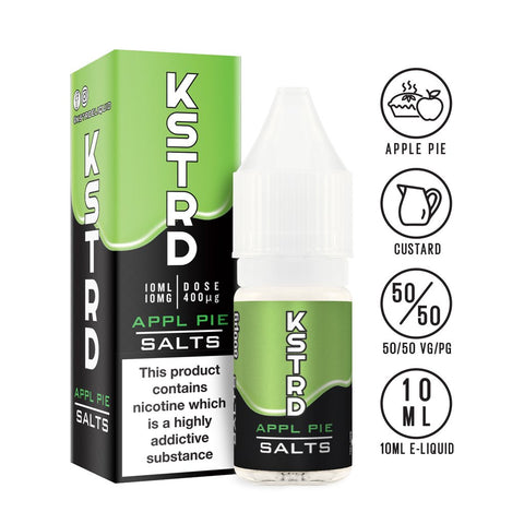 KSTRD APPL PIE 10ml Nicotine Salt