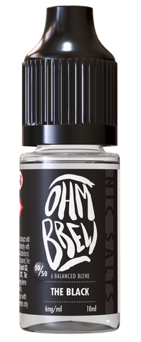 Ohm Brew Nic Salts The Black 10ml