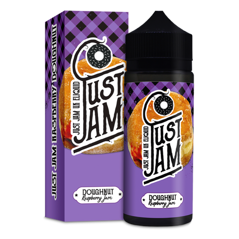 Just Jam Raspberry Doughnut 100ml 0mg