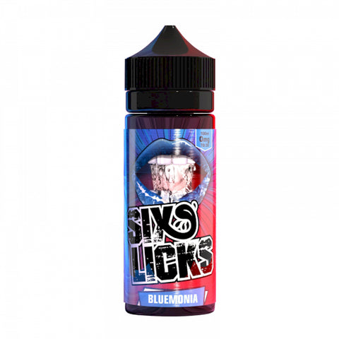 Six Licks Bluemonia 100ml 0mg