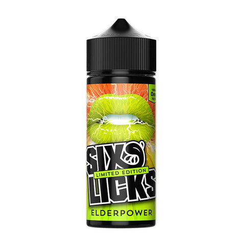 Six Licks Elderpower 100ml 0mg