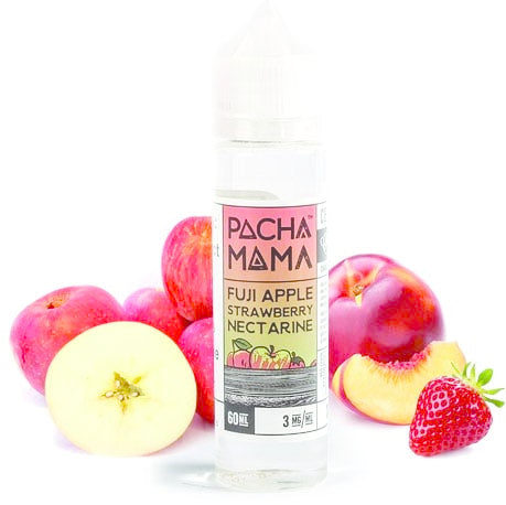 Pacha Mama Fuji Apple, Strawberry & Nectarine 50ml 0mg