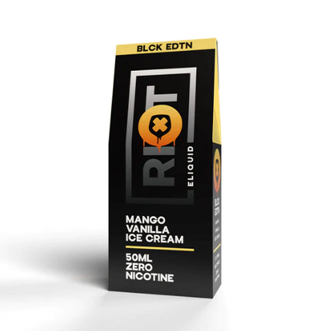 Riot Squad Black Edition Mango Vanilla Ice Cream 2 x 50ml multipack 0mg