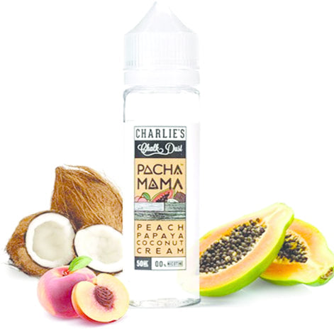 Pacha Mama Peach, Papaya & Coconut Cream 50ml 0mg