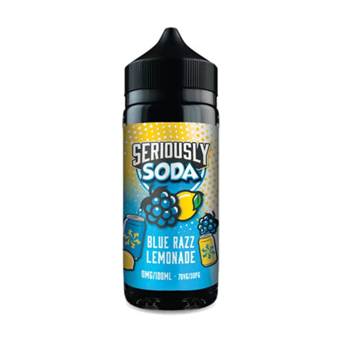 Seriously Soda Blue Razz Lemonade 100ml 0mg