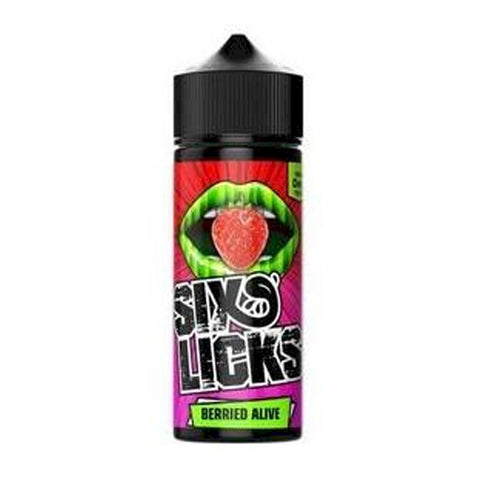 Six Licks Berried Alive 100ml 0mg