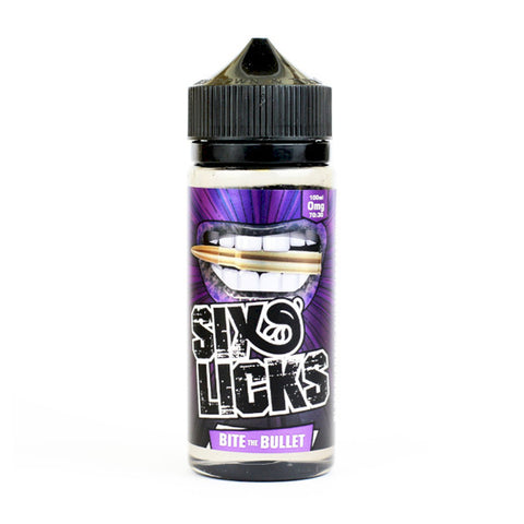 Six Licks Bite the Bullet 100ml 0mg