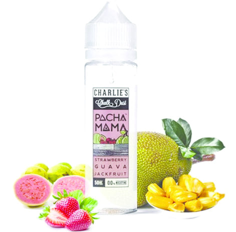 Pacha Mama Strawberry, Guava & Jackfruit 50ml 0mg