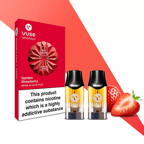 Vuse ePod Cartridges Garden Strawberry Soton Fogger Vuse ePod Cartridges Garden Strawberry Soton Fogger
