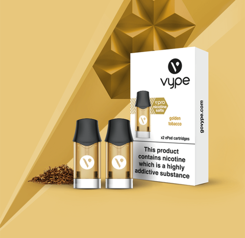 Vuse ePod Cartridges Golden Tobacco 18mg